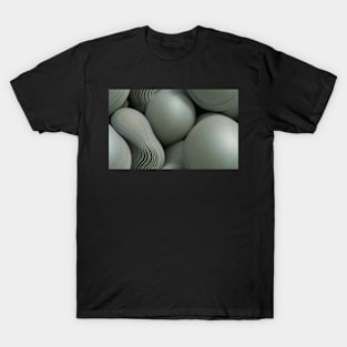 Seamless Swirling Worlds XVII T-Shirt